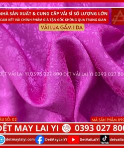 Kho Vải Lụa Gấm 1 Da Màu May Áo Dài Bình Tân