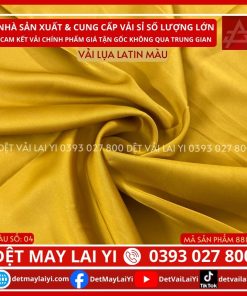 Kho Vải Lụa Latin May Đồ Bộ Pijama Mặc Nhà