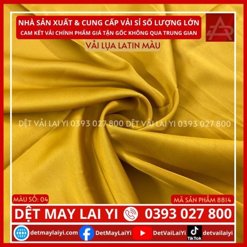 Kho Vải Lụa Latin May Đồ Bộ Pijama Mặc Nhà